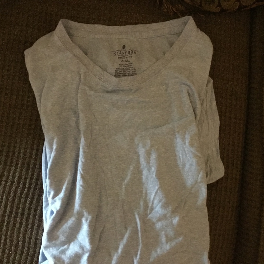 Stanford 2x grey short sleeve shirt